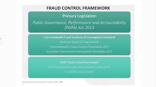 DFAT webinar on Fraud [upl. by Juan165]