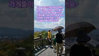 교토기요미즈데라청수사 전경과 교토시내 오타와 폭포기요미즈데라 travel 교토여행 [upl. by Dyke]