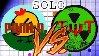 Agario SOLO Vs TψT Team  Mission Complete Story of life [upl. by Gwenneth]