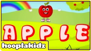 Preschool Activity  How to Spell Apple  HooplaKidz [upl. by Aninep]