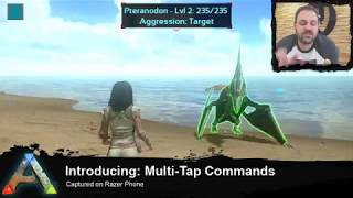 Introducing MultiTap Commands ARK Survival Evolved Mobile [upl. by Ysnap116]