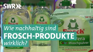 Frosch im Check  Marktcheck SWR [upl. by Aihsakal]