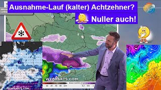 AusnahmeLauf kalter 18er Aktueller 0er auch recht kalt Aktuelle Wettervorhersage 1018012024 [upl. by Shull]