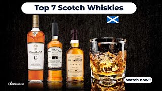 Top 7 Scotch Whisky Brands You Must Try A Connoisseurs Guide [upl. by Kattie679]