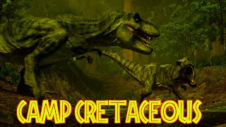 camp cretaceous season 4 scenes TREX AND KENTROSAURUS [upl. by Leachim]