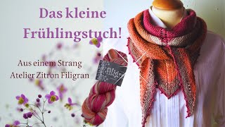 Das kleine Frühlingstuch  100g600m [upl. by Idalina886]