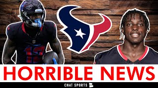 The Houston Texans Just Got Terrible Injury News [upl. by Bob]