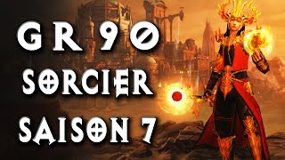 GR 90 Sorcier S7  Diablo 3 242 [upl. by Ennayt121]