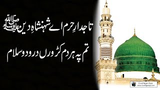 TajdareHaram Ae ShahenshaheDeen  SALAM  Best New Naats 2020 LYRICS Ramzan Shareef 2018 [upl. by Enaht789]