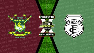 SPORT LAGOA SECA X TREZE SUB20 AO VIVO CAMPEONATO PARAIBANO SUB20  2024 [upl. by Nitfa670]