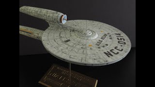 Building Moebius Models 11000 USS Kelvin [upl. by Folberth]