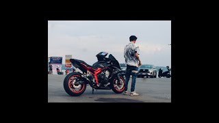 GV20 CBR650ไปทำงานที่เรารักกัน 🤣🏍️🚀 [upl. by Aruam]