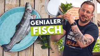 Die BESTE METHODE um Fisch richtig zu grillen Schritt für Schritt Anleitung [upl. by Holt]