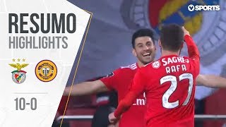 Highlights  Resumo Benfica 100 Nacional Liga 1819 21 [upl. by Nerrat739]