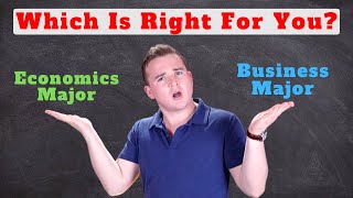 Business vs Economics Major 4 Key Differences [upl. by Essie]