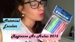 Regresso Às Aulas 2015  Material escolar [upl. by Taryn]