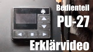 Bedienelement für Planar erklärt  Selbstausbau Vlog Edition 2018 [upl. by Aila]