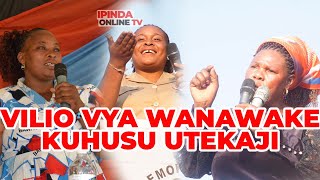 VILIO VYA WANAWAKE KUHUSU UTEKAJI NA VIFO NCHINI TANZANIA RAIS SAMIA LINGANISHA UCHUNGU WA UZAZIquot [upl. by Bolan833]