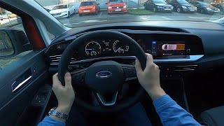 2023 Ford Tourneo Connect 20 TDCi 122 HP POV Test drive CARiNIK [upl. by Freed263]