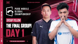 NP 2023 PMGC League  Group Yellow Day 1  PUBG MOBILE Global Championship [upl. by Gladwin869]