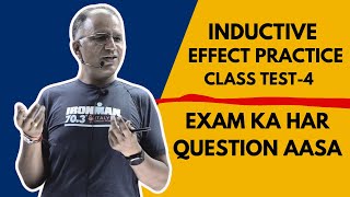 Inductive Effect  GOC   Test4  Organic Chemistry  MS Chouhan Sir [upl. by Lilak115]