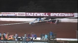 Tazewell Speedway Flip and Fights July 24  2010 [upl. by Drofdarb]