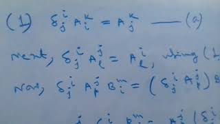 Kronecker deltas are called substitution operator in tensor Analysis [upl. by Idel]