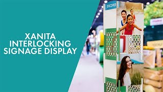 Custom Printed Xanita Board Display Tower  Displays2go® [upl. by Cigam]