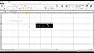 Cronômetro no Excel [upl. by Adnirod812]