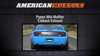 20052010 Mustang Pypes Exhaust Sound Clip MidMuffler Catback GT Review [upl. by Bibby]