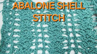 Easy Crochet Shell Stitch Tutorial forever dye under my nails [upl. by Aynos]