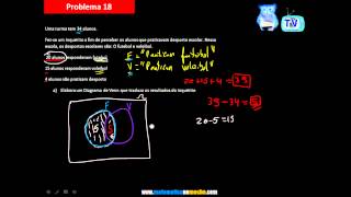 Diagrama de Venn Probabilidades 9º Ano [upl. by Nyladnek]