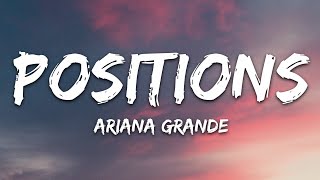 Ariana Grande  positions Lyrics [upl. by Ariaz155]