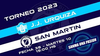 Fecha 38 J J Urquiza vs San Martín de Burzaco  EN VIVO [upl. by Kelton]