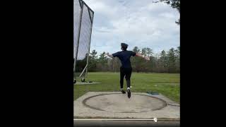 Discus Throw Video Analysis for Max 1162024 [upl. by Sinaj]