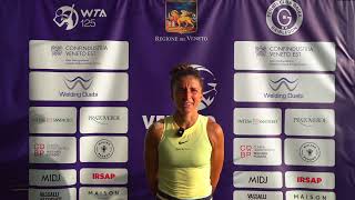 Sara Errani postmatch interview [upl. by Klara821]