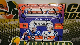 2023 Prizm Football Hobby Box Opening [upl. by Harve]