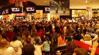 FIRST FLASH MOB IN QATAR  Staying Alive [upl. by Fornof]