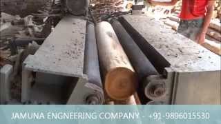 Log Debarker Machine  Log Roundup Machine JAMUNA ENGINEERING COMPANY [upl. by Raycher264]