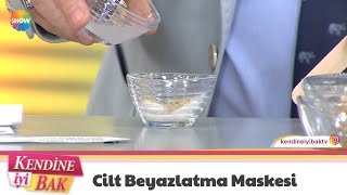 Cilt rengini açmaya yardımcı maske yapımı [upl. by Rumpf]