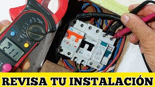 Como probar un Interruptor Diferencial y Llave Térmica [upl. by Etnoel]