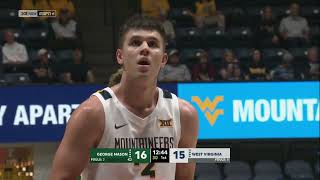 West Virginia vs George Mason  20231027  NCAAB Game Exhibition [upl. by Ane]