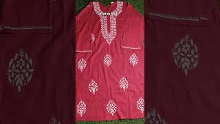 present premium cotton chikankari kurtis [upl. by Eirrek952]