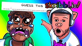 Skribblio Funny Moments  My Custom Word List of Doom [upl. by Napier]