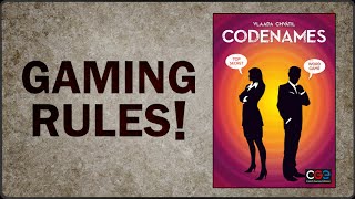 Codenames  Official Rules Video [upl. by Odnomyar]