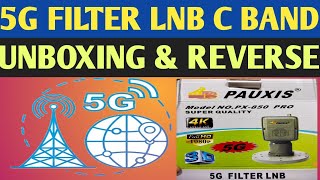 5G Filter LNB C band Unboxing [upl. by Enetsirk206]