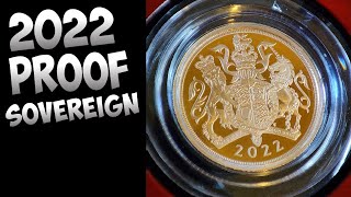 2022 Proof Gold Sovereign [upl. by Flight]