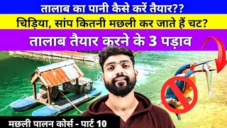 तालाब का पानी कैसे तैयार करें🔥  fish farming business in India  Pond preparation for fish farming [upl. by Eimorej]