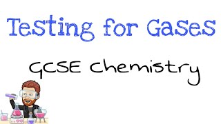 Testing for Gases  GCSE Chemistry  Combined Science [upl. by Fabiola792]