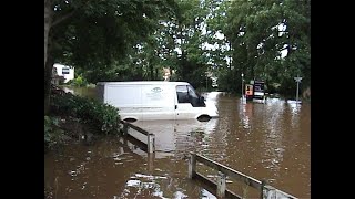 Storm flooding Pickering and NYMR [upl. by Atirb777]